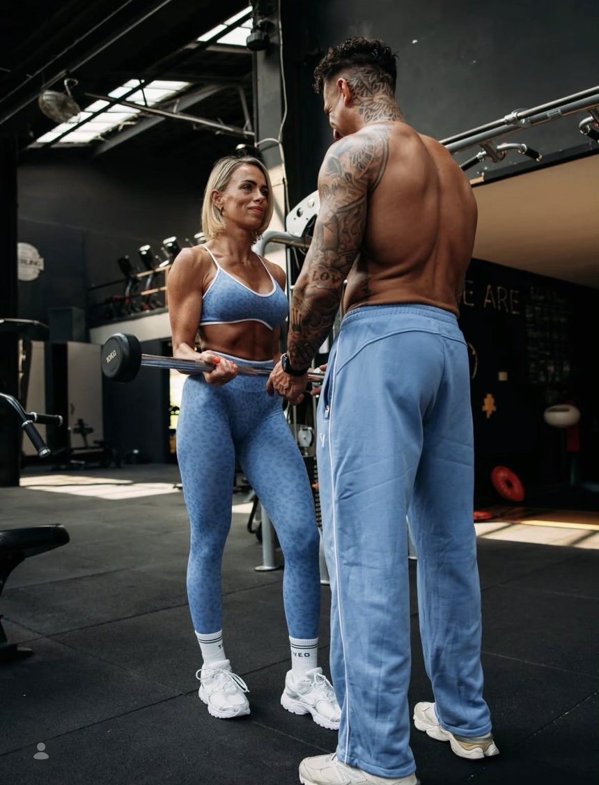 Rik Peels traint samen met zijn trainingspartner